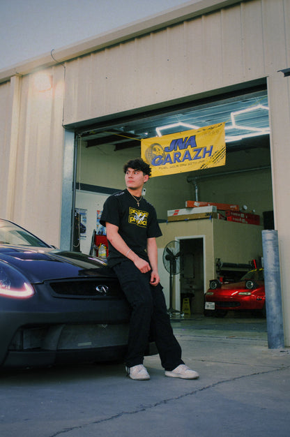 Project JNA Black Tee