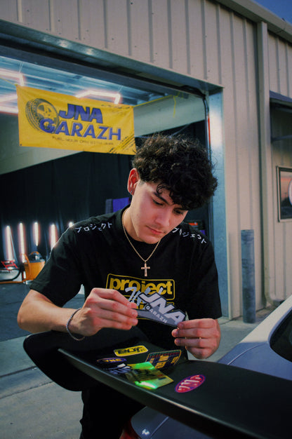 Project JNA Black Tee