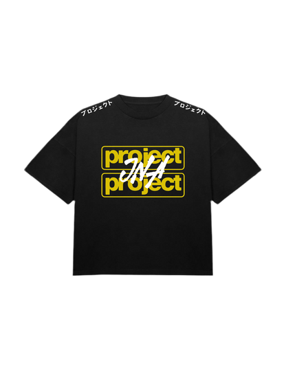 Project JNA Black Tee